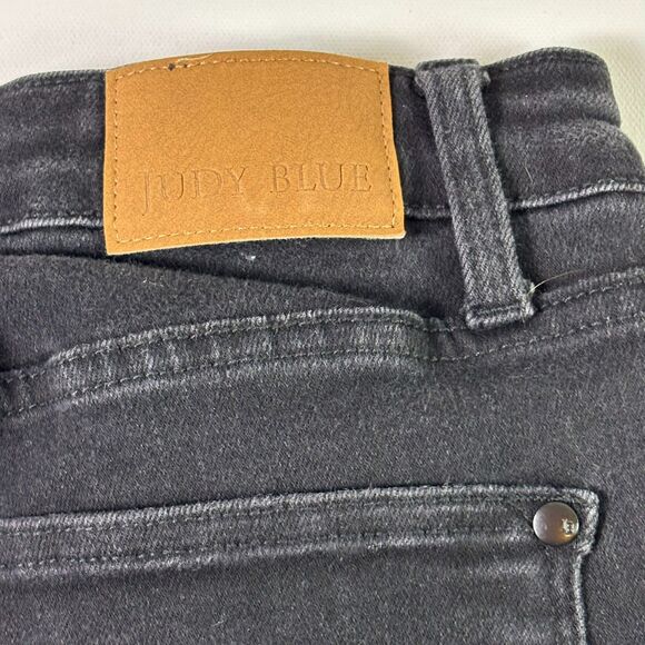 Judy Blue Skinny Jeans Women's 15/32 Black Stretch Slim Fit JB88756 Mid Rise - Picture 12 of 16